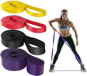 Resistance Bands, Pull up Assist Bands - Workout Bands, Eexercise Bands, Long Resistance Bands Set for Working out, Fitness, Training, Physical Therapy for Men
