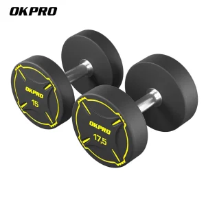 Source Factory Sale Gym Equipment Free Weight Dumbbells Set Manufacturers TPU Dumbbell