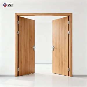 Hotel Guestroom Fire-Rated Wooden Door, 90 Minutes, Acoustic Design