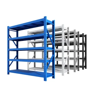 Medium-Duty Metal Warehouse Rack Wide Span Storage Shelves
