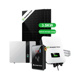 Customize 3.5kw Solar Power Hybrid Systems Airconditioner Complete Products Power Banks for Home Use Systems with EV Charger