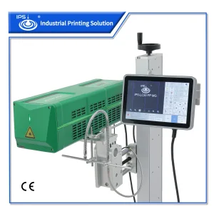 Online Flying CO2 Laser Coding Machine for Bottle Plastic Bag Marking