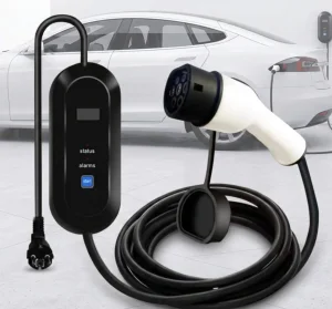 K021 Portable AC EV Charger for Home &amp; Travel Use