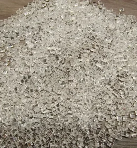 Strength Recycled GPPS Granules Environmentally Friendly Polystyrene Regrind