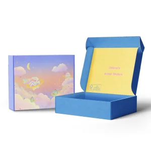 Caixas de Envio de Papel Kraft Personalizadas com Logo, Ecológicas, Pequenas, Cor-de-Rosa, em Papelão Corrugado