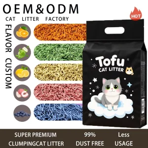 Colorful Tofu Cat Litter