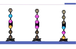 Effect Stage Lighting 6X60W 3in1 with RGB Backlight LED Retro Light