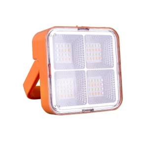 LED Portable Solar Camping Light with Adjustable Brightness Features