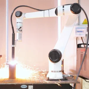 Lightweight 6 Axis Welding Collaborative Robot 5kg Load with Welding Machine for Precision Component Light Welding
