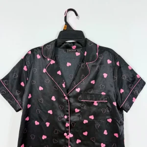 Conjunto de pijama de seda de lujo pesado