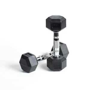 High-Quality Rubber Coated Dumbbells