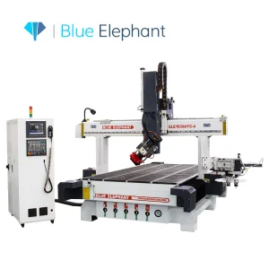 Factory Direct Supply Atc CNC 1530 Router Cutting Machine 4 Axis Linear Type Auto Tool Changer Taiwan Control System for Sale in Romania
