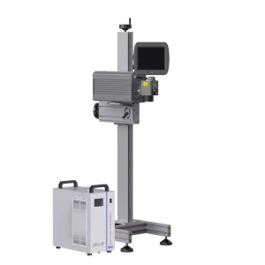 Portable Mini Color Laser Printer 20W 30W 50W Fiber Laser Marking Machine for Metal Jewelry Laser Engraving Etching Machine