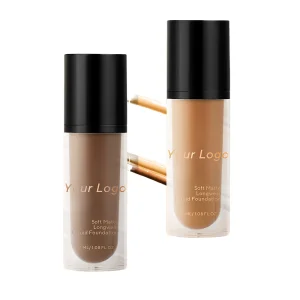 Oem Vegan Private Label Liquid Foundation New for Dark Skin Tones