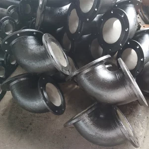 Ductile Iron Tee Elbow Flanged Pipe Fittings for Water or Sewerage Pipeline Projects Leak-Proof