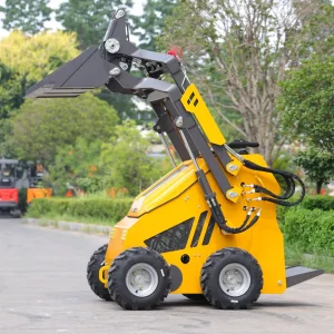 Factory Export Powerful Micro Side Skid Steer Loader Shovel Mini Wheel Loader