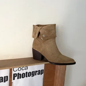 Suede Ankle Boots