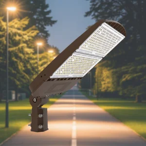 Power And CCT Tunable Shoebox Led Street Light