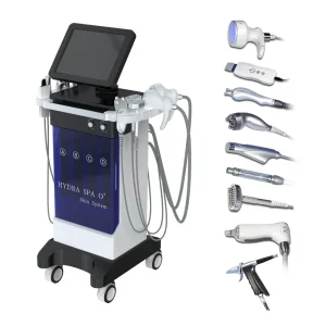 Multi-Functional RF Facial Beauty Instrument Diamond Dermabrasion Skin Whitening Deep Cleaning Salon Machine