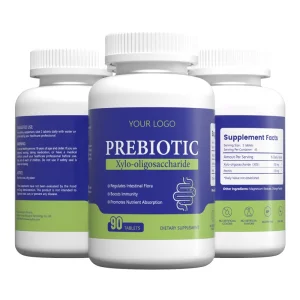 Xylo-Oligosaccharide Tablet Xos Prebiotic Tablet for Gut Health Support Food Supplement