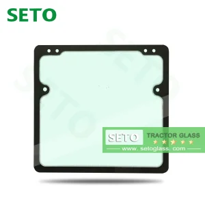 Unbreakable Safety Tempered Glass Tractor Cabin Glass Made in China Auto Glass