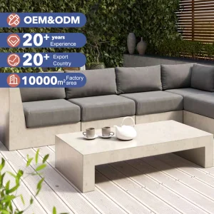 High Strength Custom Outdoor Lounge Modern Patio Seat