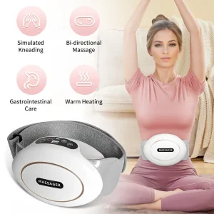 Instrumento de Amassamento Abdominal Dispositivo de Massagem para a Barriga Massajador Abdominal