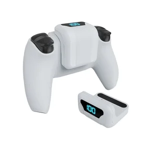 Factory Price Portable Controller Back Clip LED Digital Display 1500mAh Lithium Battery Pack for PS5