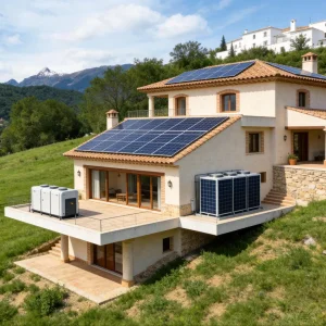 20kwh Independent Microgrid House Use Solar System with Inverter and Storage Batteries (Solar Power System Only)