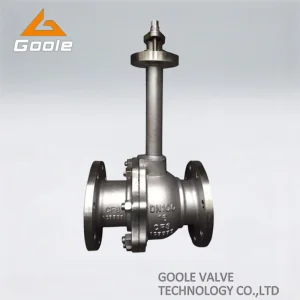 Manual Flanged Ends Cryogenic Ball Valve with Extended Stem