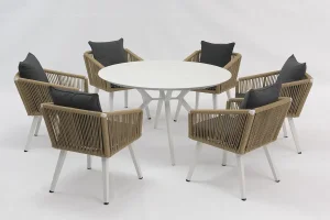 Wholesale alum dining set