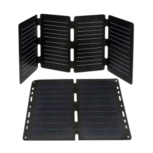 Carregador solar dobrável