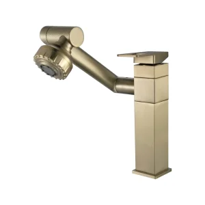 Fashion Modern Solid Brass Bathroom Basin Faucet Sink Mixer Tap