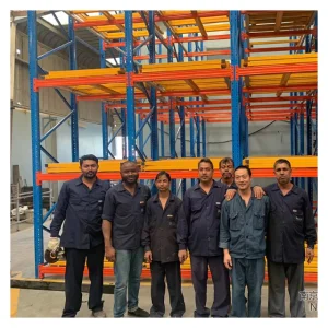 Jiangsu Factory Industrial Foldable Racks Push Back Rack for Storage