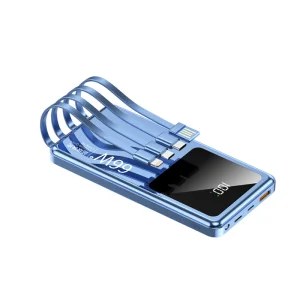 Wholesale Fashion Design Fast Charge 66W Mobile Power Bank Large Capacity