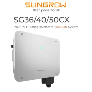 Sungrow String Inverter Sg33/50cx-P2-Cn 4 Mppts Solar Inverter with Max Efficiency 98.5% for Home