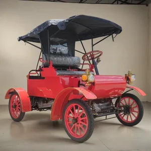 Replica Vintage Electric Car 1903 Style 4 Seater Classic Tourist Sightseeing Vehicle
