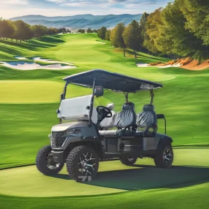 All-in-One Smart Golf Cart Intelligent Steering Touch Screen Media 4 Seater Design Golf