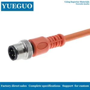 High-Performance M12 Connector Cable for Electric Vehicle Charging