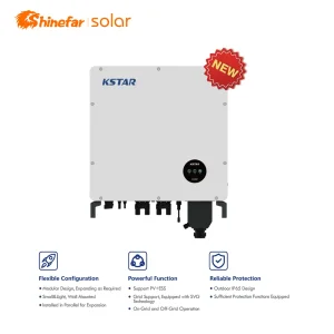 50kw Modular Power Converter Modular Design Sufficient Protection Functions Equipped Solar System