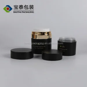 15/30/50g Airless Pump Jar Empty Acrylic Cream Bottle Refillable Cosmetic Easy to Use Container Portable Travel Makeup Tools