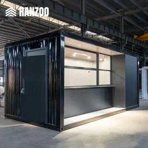 Ready to Use Container Coffee Shop with Free Design and 3D Renderings