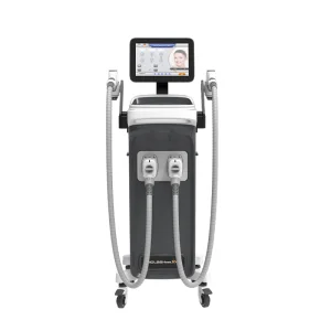 Multi Color Selection Vertical Tech Newest Vertical Double Handles 2000W Diode Laser Full Body Hair Removal Machine 755nm 808nm 1064nm Diode Laser Device