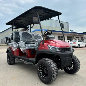 China 4 Seats Golf Cart Four-Wheel Vehicle Off-road Golf Carts Four Wheel Off Road Golf Cart With Folding Seats