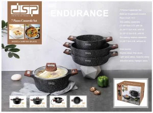 DSP Hot Sale Professional Cookware Set Household Cooking Pot Casserole Soup Pot Four-piece Combination Pot Set