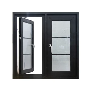 Hurricane Proof Wind Resistant Double Glass Casement Window