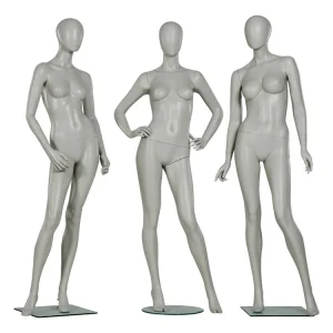 Window Display Full Body Female Mannequin Sexy Lady Fiberglass Doll for Woman