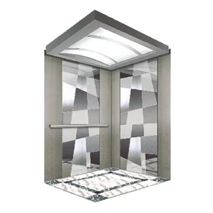 Shock-Resistant Energy Saving Hqa-255 Popular Design Passenger Elevator for Hospitals