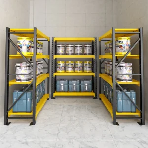 High Quality Boltless Adjustable 200kg/Layer Steel Racks Warehouse Industrial Stack Storage Racking Shelving System