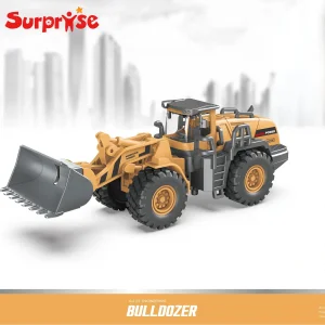 Diecast Alloy Engineering Car Model Toys Metal Bulldozer Truck Engineering Trucks Toy